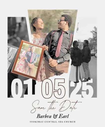 Save the Date Card